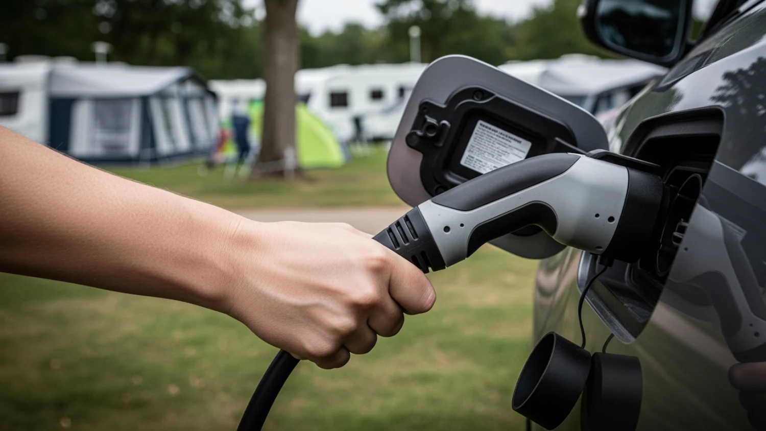 installateur borne recharge camping